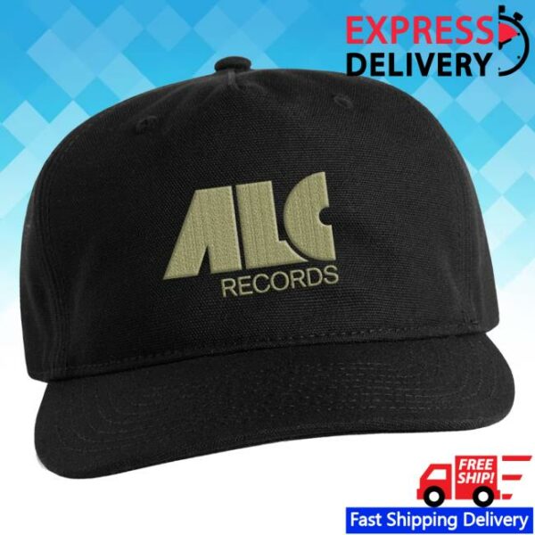 Alc Records Merch Store Alc Nouveau Cap Black