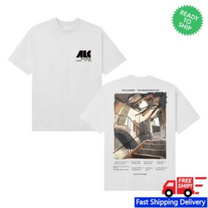 Alc Records Store Merch Tga Lp Cover Tee White