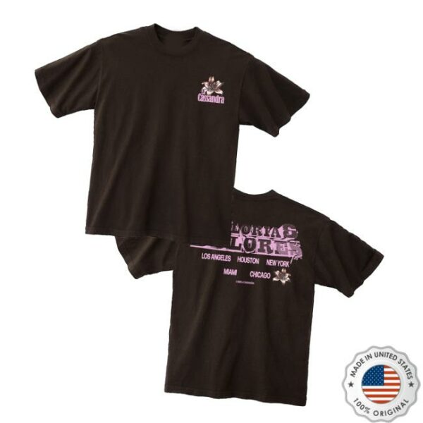 La Cassandra Music Store Merch Tour Shirt