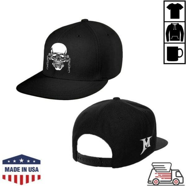 Megadeth Store Merch Vic Snapback Cap