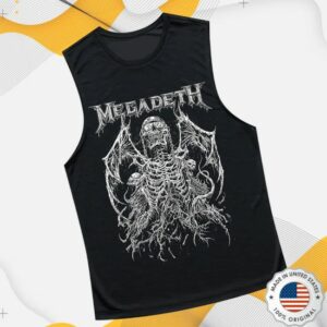 Megadeth Store Merch Vic Rising Tank