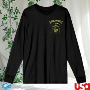 Megadeth Store Merch General Vic Holy Wars Longsleeve
