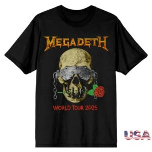 Megadeth Store Merch Master Of Death Itin Tee