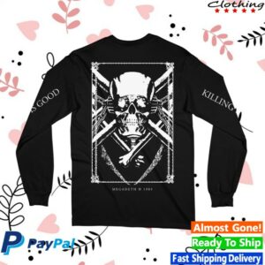 Megadeth Store Merch Killing Is My Business Longsleeve Tee