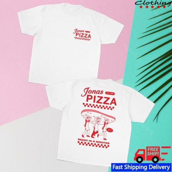Jonas Brothers Merch Store Jonas Pizza Small Pizza Shirt