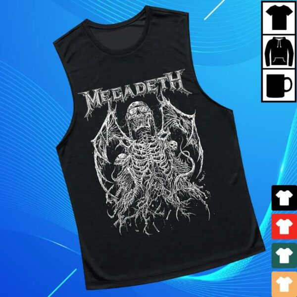Megadeth Merch Store Vic Rising Tank