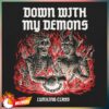 kenny lurking class store merch demons x sticker black tee wwqq