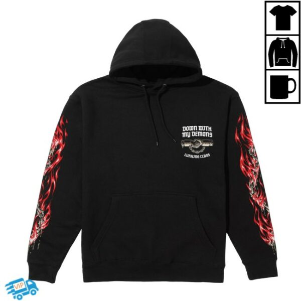 Lurking Class Store Merch Demons X Stikker Black Hoodie