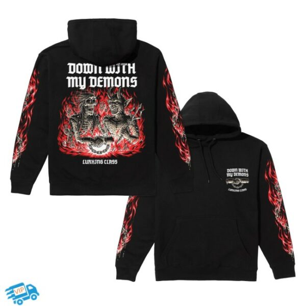 Lurking Class Store Merch Demons X Stikker Black Hoodie