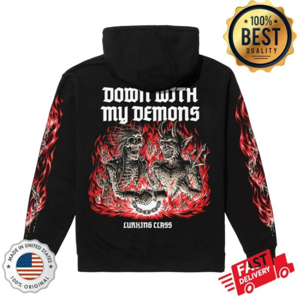 Lurking Class Store Merch Demons X Stikker Black Hoodie