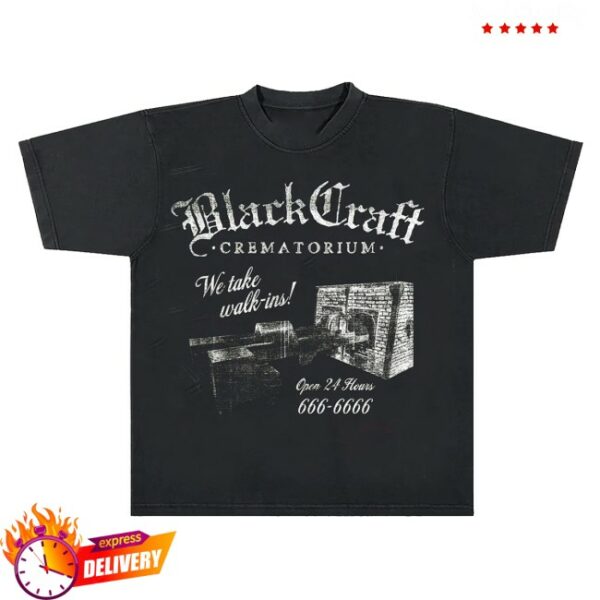 Blackcraftcult Store Merch Crematorium T-Shirt