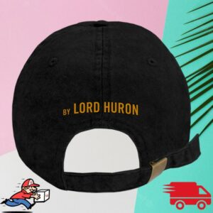 Lord Huron Store Merch Strange Trails Logo Dad Black Hat