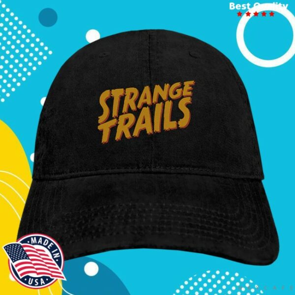 Lord Huron Store Merch Strange Trails Logo Dad Black Hat