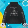 kenny john summit merch store merch comfort in chaos tracklist hoodie