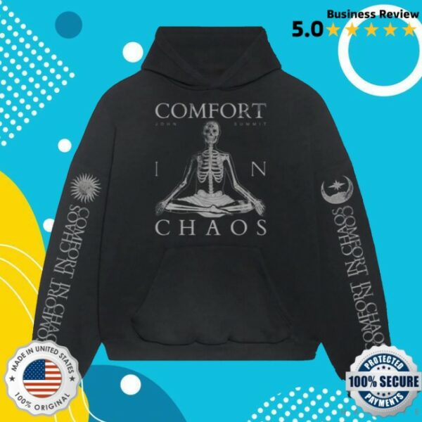 John Summit Merch Store Merch Comfort In Chaos Tracklist Hoodie