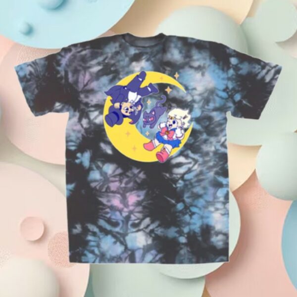 Chunky Things Store Merch Chunky Moon Xo Flying T-Shirt