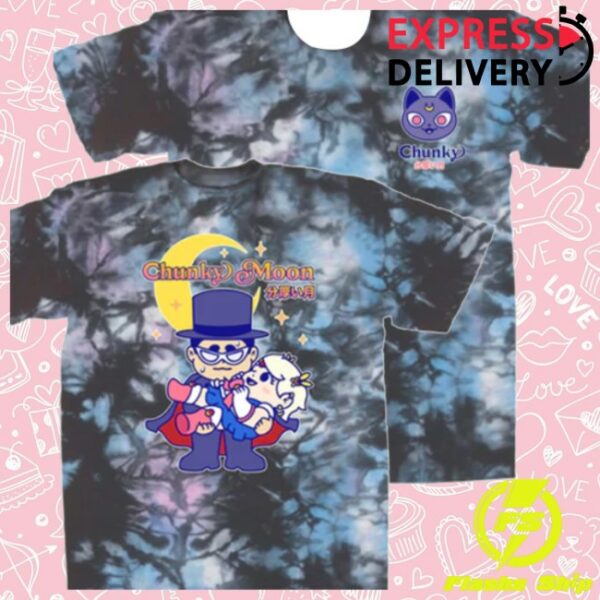 Chunky Things Store Merch Chunky Moon Xo Holding T-Shirt