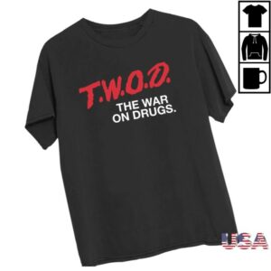 The War On Drugs Official Store T.W.O.D. T-Shirt The War On Drugs Official Store T.W.O.D. T-Shirt