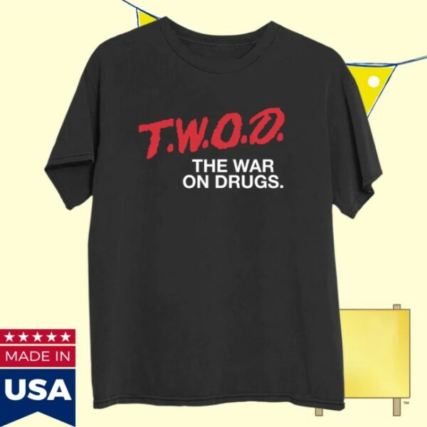 The War On Drugs Official Store T.W.O.D. T-Shirt