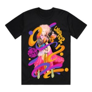 Cyndi Lauper Store Merch 2025 Swirl Tour Tee