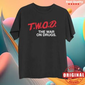 The War On Drugs Merch Store T.W.O.D. T-Shirt The War On Drugs Merch Store T.W.O.D. T-Shirt