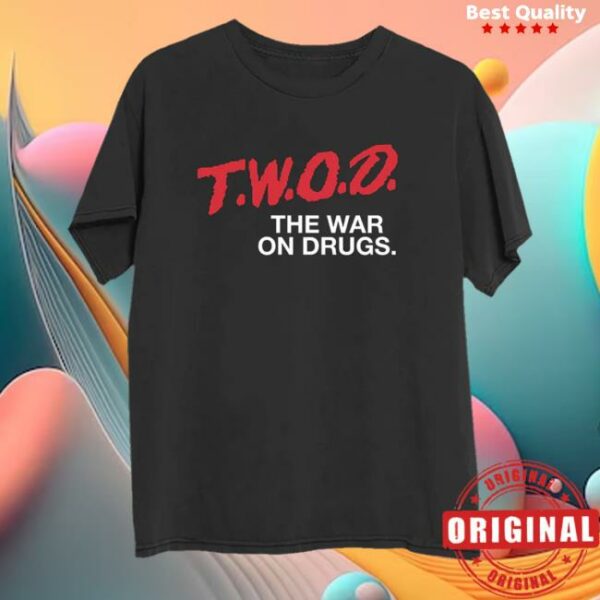 The War On Drugs Merch Store T.W.O.D. T-Shirt