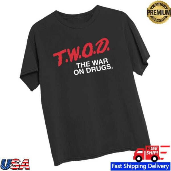The War On Drugs Merch Store T.W.O.D. T-Shirt