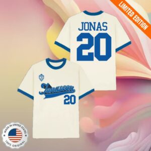 Jonas Brothers Merch Store Jonas 20 Ringer Tee