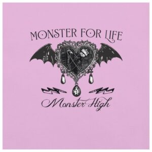 Mattel Store Merch Monster High Monster For Life Purple T-Shirt