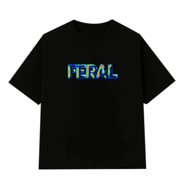 Feralclo Store Merch Feral Fuck Off I’m Dancing Thermal Vision Shirt