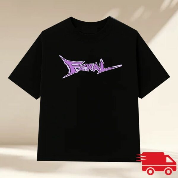 Feralclo Store Merch Feral Purple Fuck Nudes Send Me Your Playlist Shirt