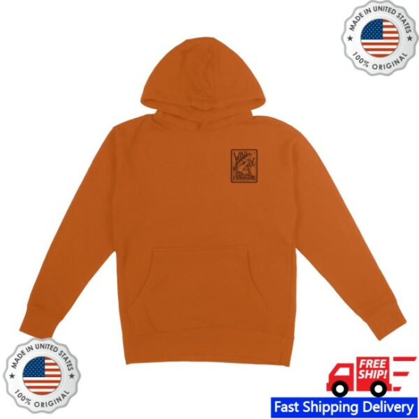Wild Fly Store Merch Trout Badge Hoodie