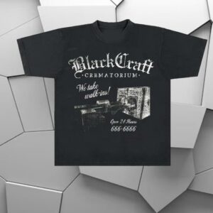Blackcraftcult Merch Store Crematorium T-Shirt
