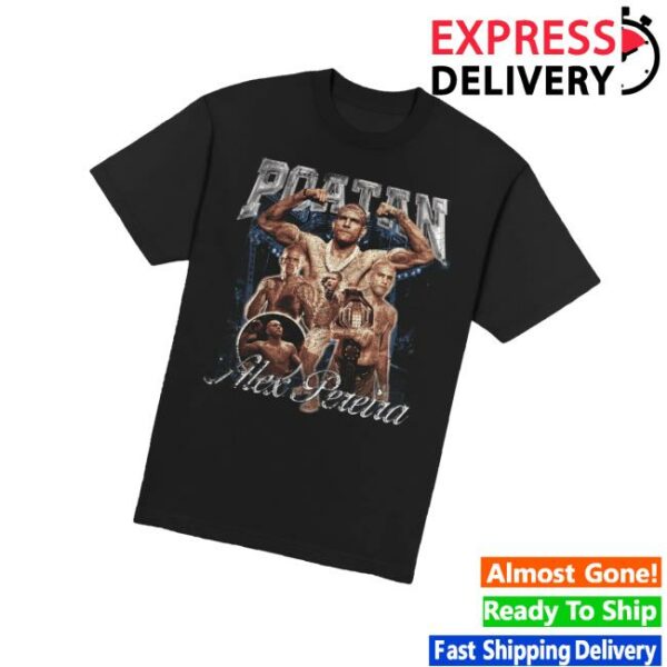 Merchlabs Alex Pereira Poatan Collage Midweight Tee