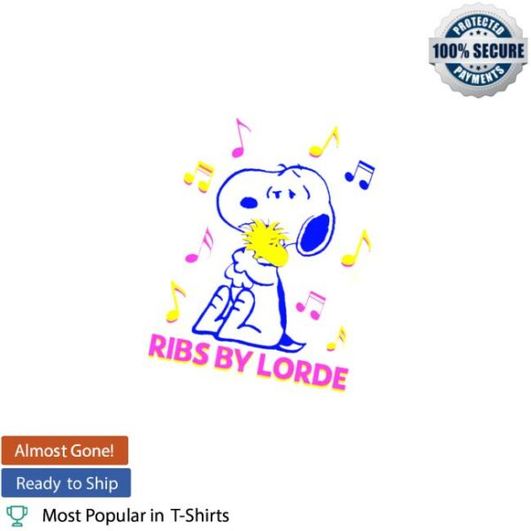 Buggirl200 Merch Store Ribs By Lorde Tee