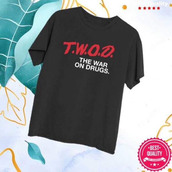 The War On Drugs Merch Store T.W.O.D. T-Shirt