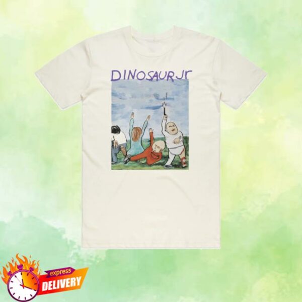 Bingo Merch Shop Dinosaur Jr Without A Sound Back Cover T-Shirt