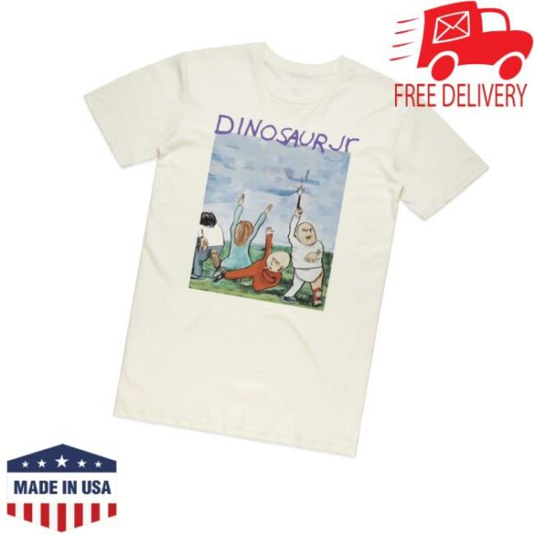 Bingo Merch Shop Dinosaur Jr Without A Sound Back Cover T-Shirt