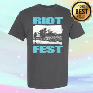 Riot Brand Merch Store 2025 Blue Lineup Tee