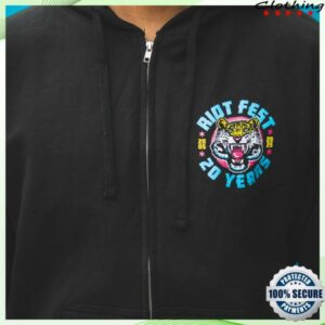 Riot Brand Merch Store 2025 Tiger Lineup Hoodie