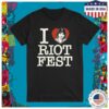 Riot Brand Merch Store Cbgb Riot Fest Collab Tee