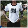 kenny Riot Brand Merch Store Riot Fest Sucks Ringer Teea