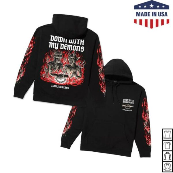 Lurking Class Merch Store Demons X Stikker Hoodie