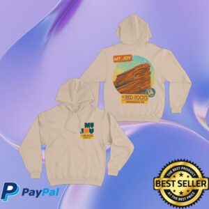 Mt Joy Band Store Merch Red Rocks 2025 Hoodie