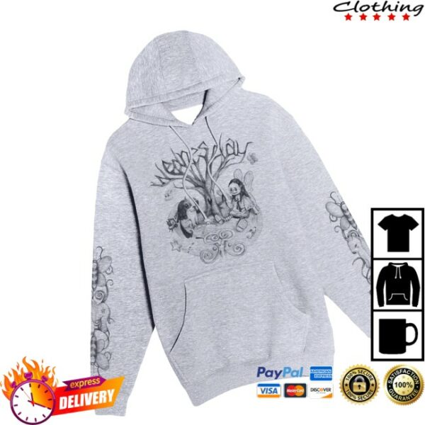 Wednesday Store Merch Lala Pullover Hoodie
