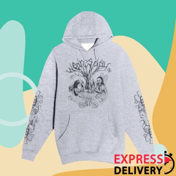 Wednesday Store Merch Lala Pullover Hoodie