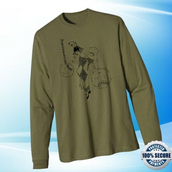 Wednesday Store Merch Queen Of Sad LS T-Shirt
