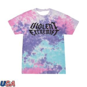 Transfigure Print Co Shop Merch Violent Extremist Short Sleeve Shirt