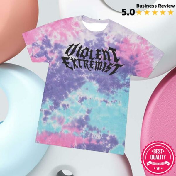 Transfigure Print Co Shop Merch Violent Extremist Short Sleeve Shirt