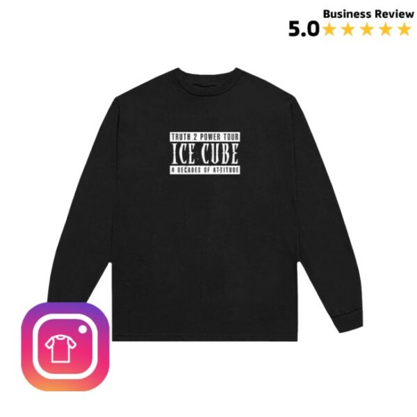 Icecube Store Merch Truth 2 Power Long Sleeve Tour T-Shirt